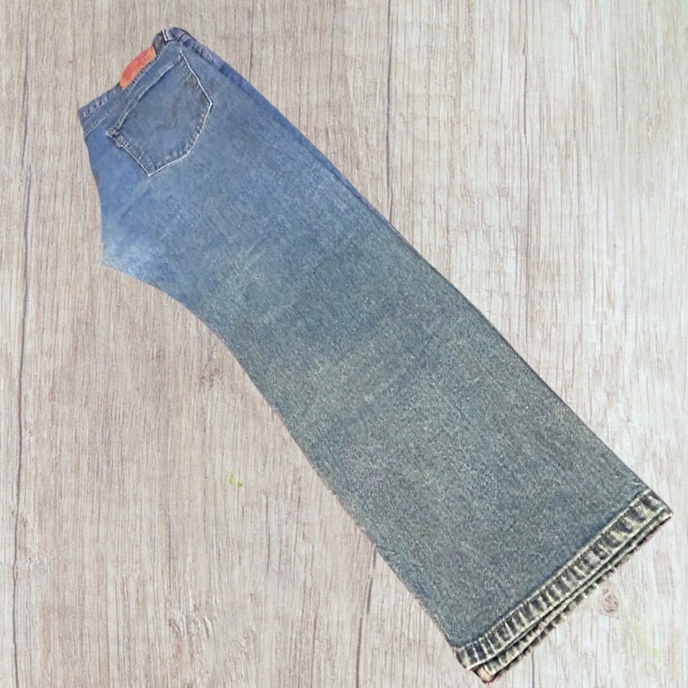 Mens LEVI STRAUSS & Co. 505 Denim Jeans 36/30 Blue EUC - Picture 4 of 8